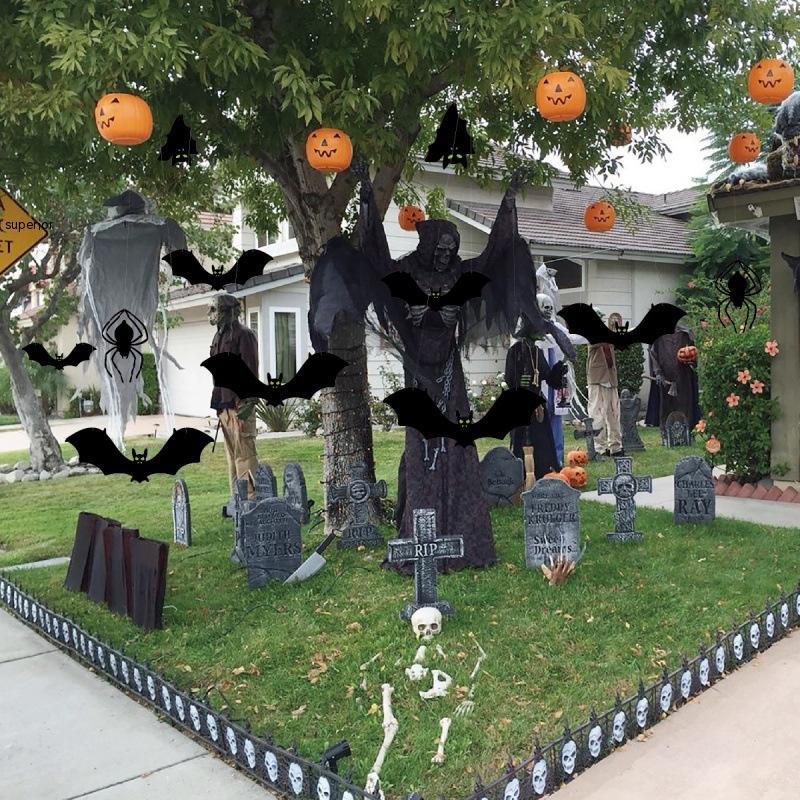 Outdoor Halloween Bat Wall Decoration