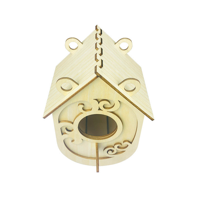 Outdoor Decoration Bird House Pendant