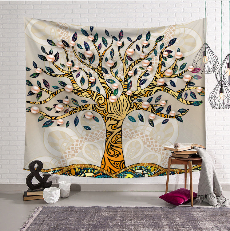 Art wall digital printing tapestry