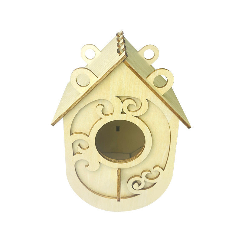 Outdoor Decoration Bird House Pendant