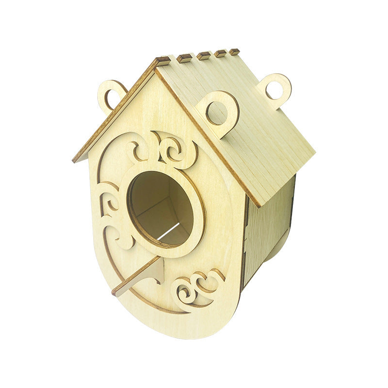 Outdoor Decoration Bird House Pendant